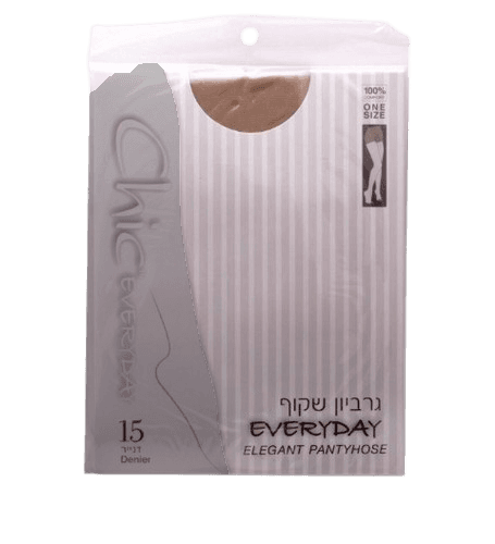 גרביון שקוף יום ליום של CHIC