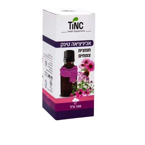אכינצאה טינק | תמצית צמחים | מכיל 100 מל | כשר למהדרין | טינקטורה טק | Tinctura Tech