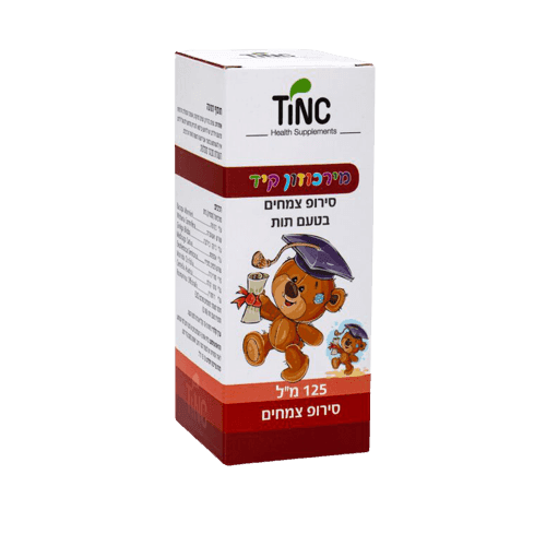 מירכוזון-קיד | סירופ תמצית צמחים | מכיל 125 מל | טינקטורה טק | Tinctura Tech