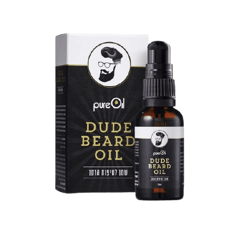 שמן לטיפוח הזקן | פורמולה ייחודית | סיוע לטיפוח וטיפול בזקן | מכיל 30 מל | מבית פיור אויל