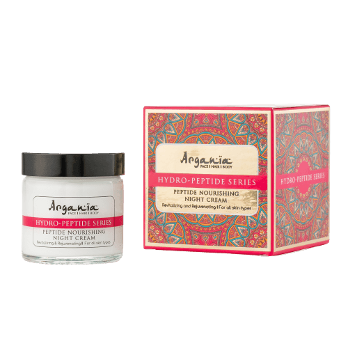 קרם הזנה מעושר ללילה | מעושר הפפטיד קולגן וחומצה היאלורונית | לכל סוגי העור | מכיל 60 מל