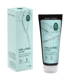 פילינג מינרלי לפנים | BARA FEEL PEEL PEELING | ללא SLS פראבנים או שמנים מינרלים | מכיל 125 מל | ברא צמחים | BARA