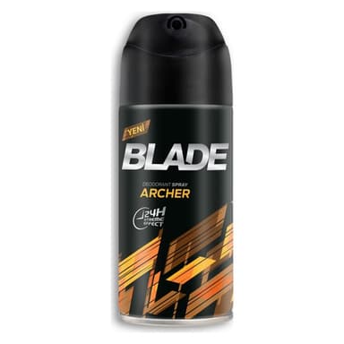 דאודוראנט | ספריי בלייד | בניחוח קשת |Dordorant sprey BLADE in fragrance archer | מכיל 150 מל BLADE | בלייד