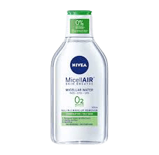 מים מיסלריים להסרת איפור מהפנים והעיניים | מכיל 400 מל | Mecellair Skin Breathe | ניוואה | NIVEA