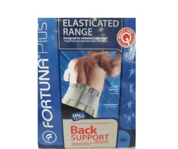 חגורת גב עם מייצבים - מידה XXL - פורטונה פלוס פורטונה פלוס | Fortuna Plus