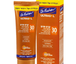קרם פנים להגנה גבוהה ורחבה מקרינת השמש | אנטי אייגינג | מכיל 75 מל | spf 30 | דר פישר | Dr Fischer