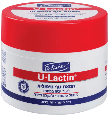 יולקטין | חמאת גוף טיפולית לעור יבש במיוחד | 200 מל | דר פישר | Dr Fischer