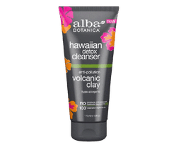הוואין וולקניק דיטוקס תרחיץ פנים | 177 מל | Hawaian Volcanic Detox - Cleanser | אלבה בוטינקה | alba botanica