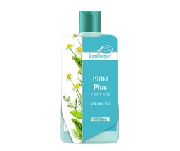 שמפו PLUS לטיפול בשיער דליל | סרפד- רוזמרין נגד קשקשים | 400 מל | KAMILOTRACT קמילוטרקט | Kamilotract