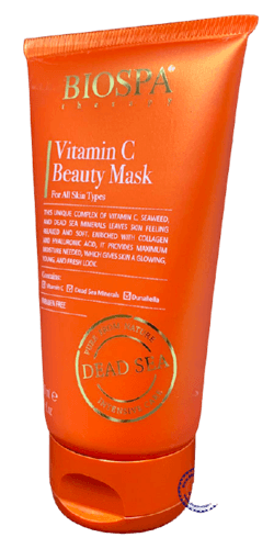 מסיכת ויטמין c | לכל סוגי העור | מכיל 150 מל | ביו ספא | BIO SPA