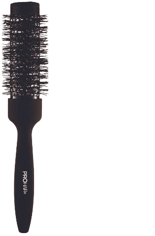 מברשת שיער | פן קרמית | מקצועית לשיער | מבית פרו אייר פלוס | 43 ממ | למניעת חשמל סטטי פרוהייר | PROHAIR
