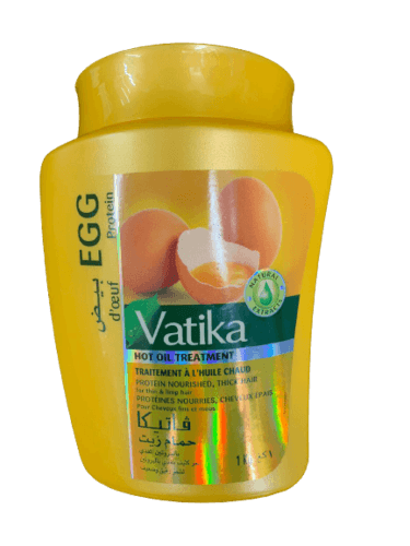 מסכת שיער | בתוספת ביצה עשירה בחלבונים | מסכה איכותית מבית וטיקה וטיקה | Vatika