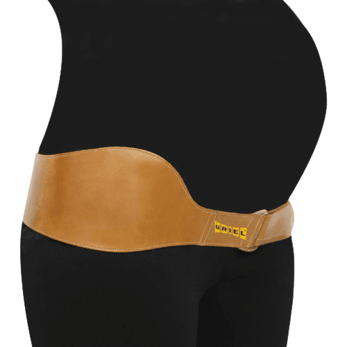 חגורת אגן להפחתת כאבי גב תחתון תמיכה במותניים וייצוב מפרק העצה והכסל | מסייע ל - SIMFISIS PUBIS | עשוי מעור | מידה XL אוריאל | URIEL