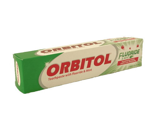 אורביטול | משחת שיניים | מנטול | 145 גרם | מרעננת לשמירה על בריאות הפה | מועשרת בפלואוריד למניעת עששת