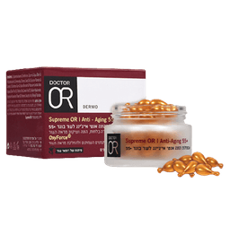 אמפולות הזנה אנטי אייגינג | לעור בוגר 55 | Supreme OR | דר עור | Doctor Or