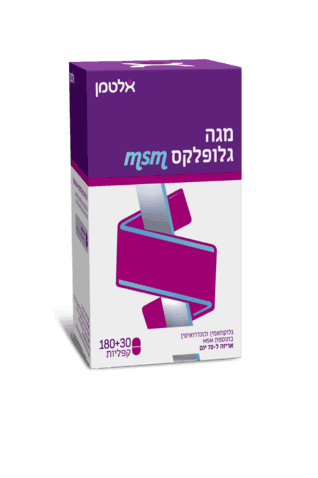 מגה גלופלקס MSM ו 18030 קפסולות
