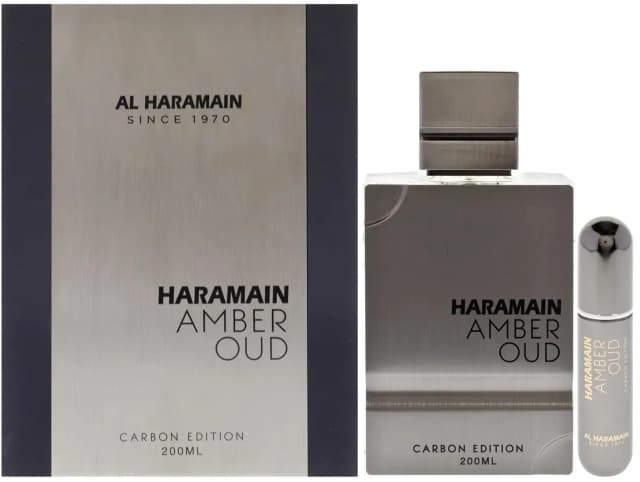 אל הרמיין אמבר אוד קרבון אדפ לגבר 200 מל + בקבוק מילוי 10 מל