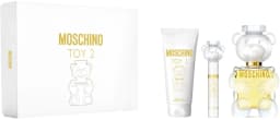 מוסקינו טוי 2 מארז 3 חלקים אדפ לאישה 100 מל + קרם גוף 100 מל + בושם מוקטן 10 מל