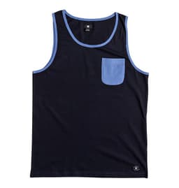 DC Mens Contra 2 Tank Dark Indigo-S