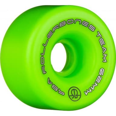 גלגלים לגלגליות Rollerbones Team Logo 62mm 98A Green 4pk