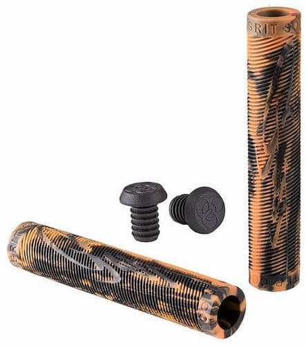 Grit Handlebar Grips 160mm Black / Orange GRIT SCOOTER - GRIT SCOOTER - Scooter Grips