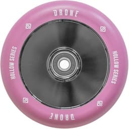 Drone Hollow Series Wheel 110*24 mm Smoked Chrome/Purple Drone Scooters - Drone scooters - Scooter Wheels