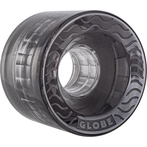 Globe Retro Flex Cruiser Wheels Clear Black 58mm - GLOBE - גלגלים לסקייטבורד
