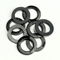 Washer 1mm 8mm Axles 8pcs set HARDCORE ERA - Hardcore era - ספייסרים לגלגלים של רולרבליידס