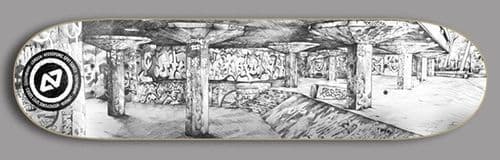 HYDROPONIC SPOT SERIES PARQUE SINDICAL 8.125 DECK ONLY - HYDROPONIC - קרשים לסקייטבורד סטריט