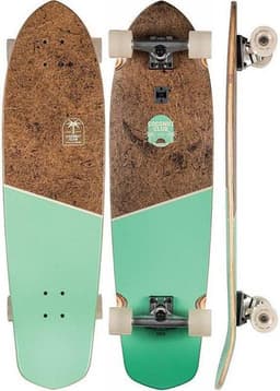 GLOBE 36.5 Blazer XL Coconut/Lime DECK ONLY - GLOBE - קרשים לסרף סקייט מדמה גלישת גלים /קארבר