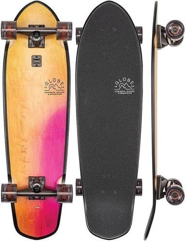 GLOBE 32 Big Blazer Washed Yellow Cruiser DECK - GLOBE - קרשים לסרף סקייט מדמה גלישת גלים /קארבר