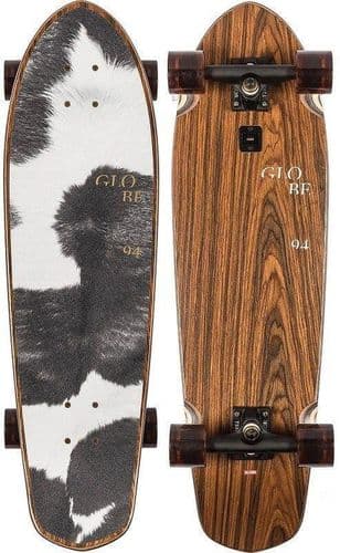 GLOBE 32 Big Blazer Rosewood/Cowprint Cruiser DECK - GLOBE - קרשים לסרף סקייט מדמה גלישת גלים /קארבר