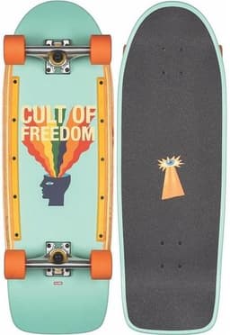 GLOBE 31 Burner Cult of Freedom/Explode Cruiser Deck - GLOBE - קרשים לסרף סקייט מדמה גלישת גלים /קארבר
