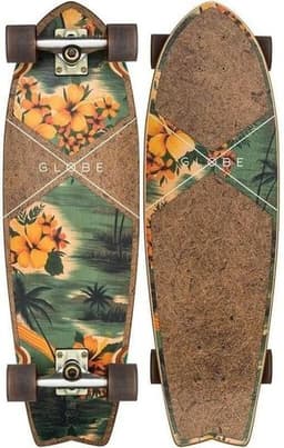 GLOBE 30 Sun City Coconut/Hawaiian Cruiser DECK - GLOBE - קרשים לסרף סקייט מדמה גלישת גלים /קארבר