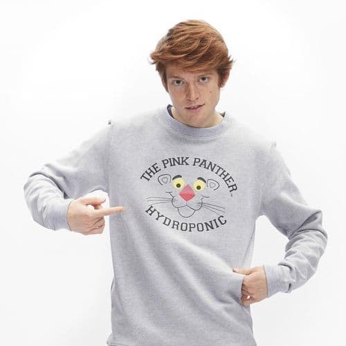 Hydroponic PINK PANTHER SIMPLE CREWNECK-M - HYDROPONIC - Sweatshirt