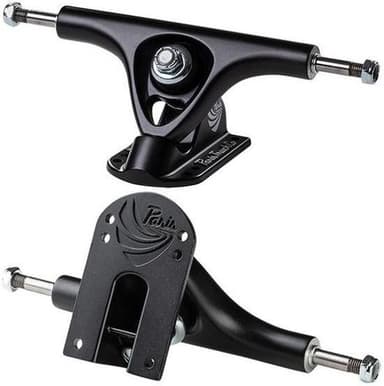 PARIS V3 150mm 43º Longboard Trucks Jet Black - PARIS - צירים לסקייטבורד