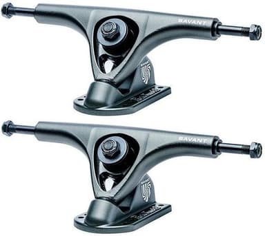 PARIS SAVANT 165mm 50º Longboard Trucks GUNMETAL GREY - PARIS - צירים לסקייטבורד