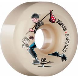 BONES STF Servold Gone Skating Skateboard Wheels 56mm V6 Wide-Cut 99A 4pk בונס - Bones - גלגלים לרולרבליידס