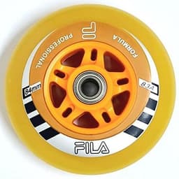גלגלים סט של 8 כולל מיסבים FILA 84mm 83A פילה - Fila - גלגלים לרולרבליידס