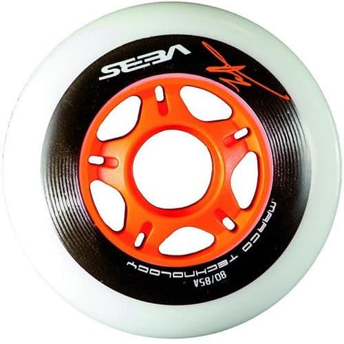 גלגלים סט של 4 SEBA 80MM 85A - SEBA - גלגלים לרולרבליידס