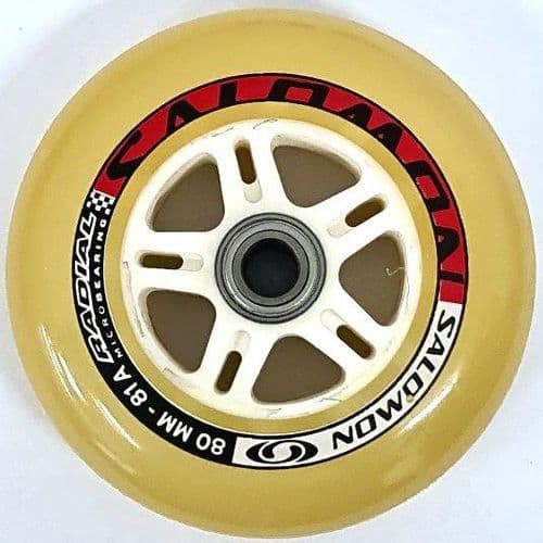 גלגל עם מיסבים SALOMON RADIAL 80MM 81A 688 - Salomon - גלגלים לרולרבליידס