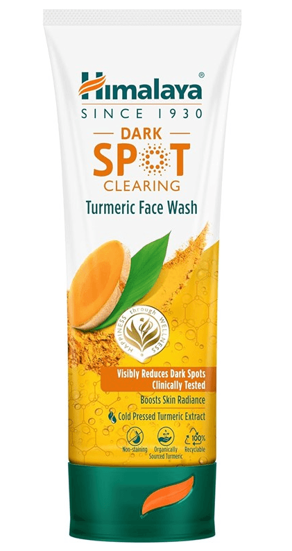 תרחיץ פנים לטיפול בפיגמנטציה | מכיל 150 מל | מסדרת הכורכום- הימלאיה