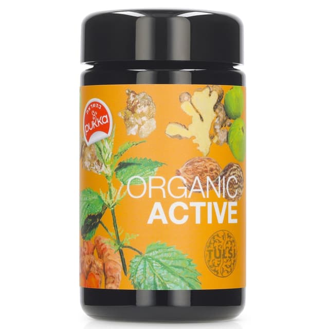 כורכום אקטיב אורגני | 60 כמוסות | פוקה | PUKKA