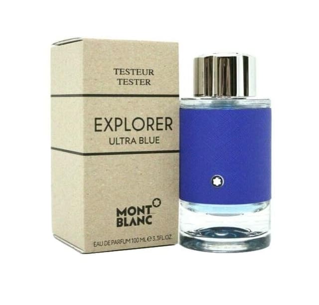 בושם לגבר מונט בלאן טסטר MONT BLANC EXPLORER ULTRA BLUE 100 ML EDP TESTER