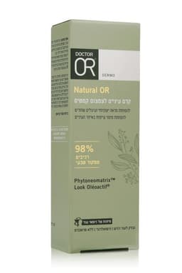 קרם עיניים לצמצום קמטים | לסיוע בהפחתת מראה שקיות ועיגולים שחורים | מכיל 30 מל | Natural OR - דר עור | Doctor Or