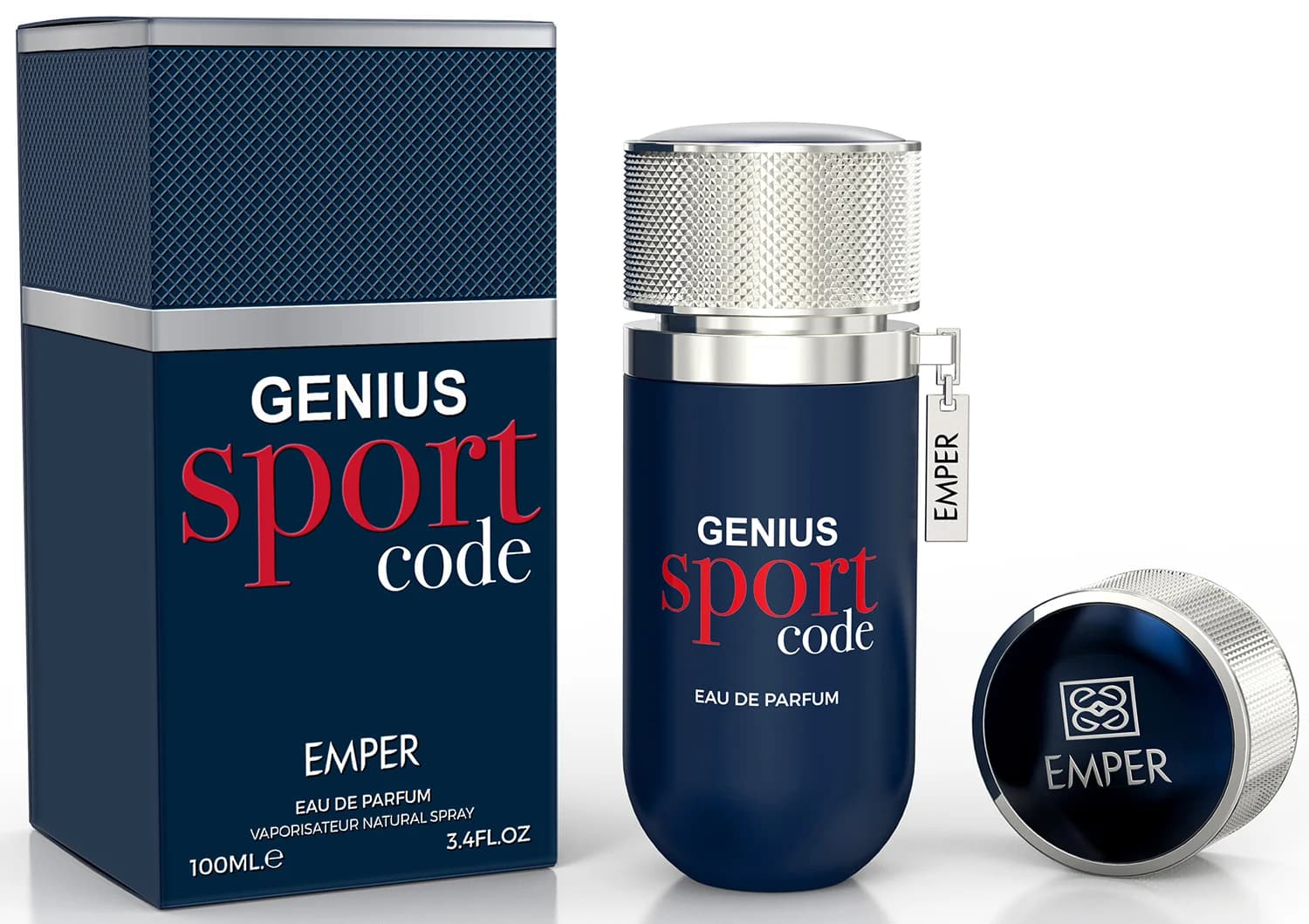 אמפר - Genius Sport Code א.ד.פ לגבר 100 מ"ל