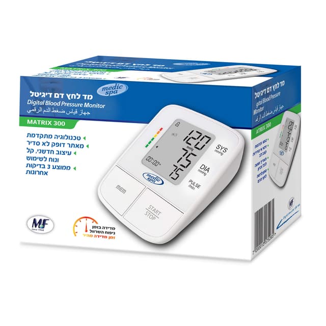 מד לחץ דם דיגיטלי לזרוע Matrix 300