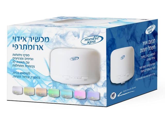 מכשיר אידוי ארומתרפי מדיק ספא