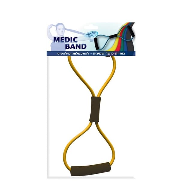 גומיית כושר שמיניה צהוב קל