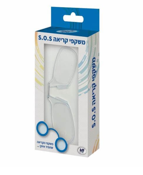 משקפי קריאה SOS
